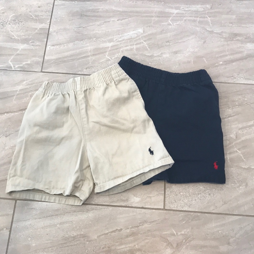 Lot of 2 Ralph Lauren shorts. 18months.